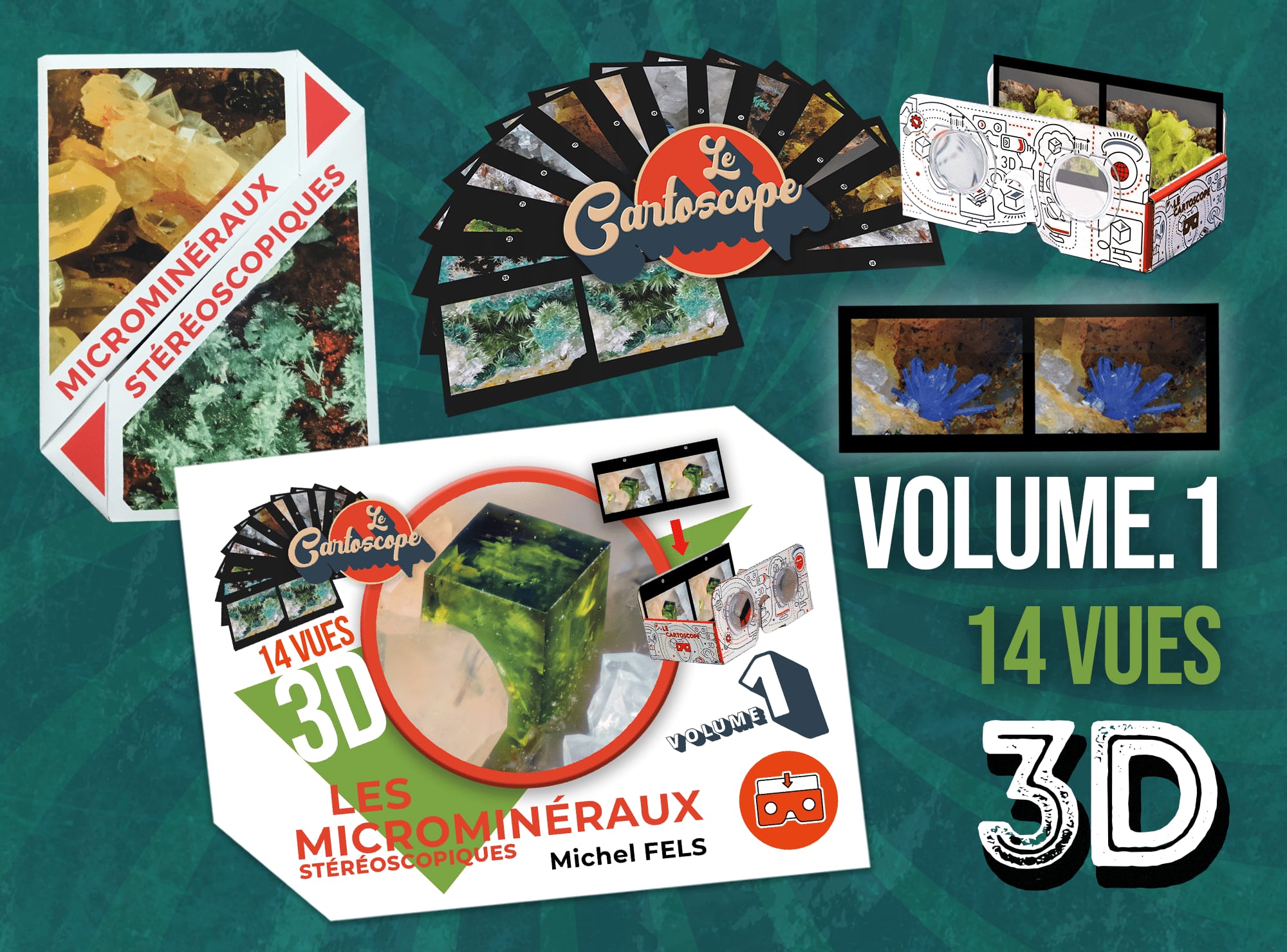 LES MICRO-MINÉRAUX STÉRÉOSCOPIQUES VOL.1 (14 vues) – Image 3
