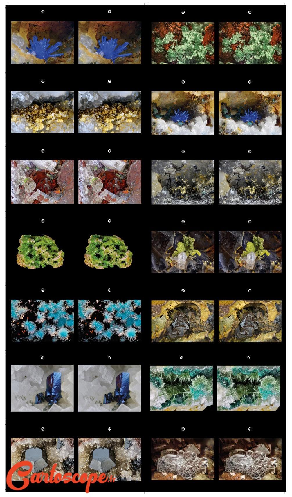 LES MICRO-MINÉRAUX STÉRÉOSCOPIQUES VOL.1 (14 vues) – Image 2